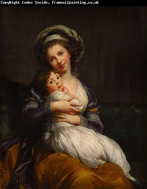 Elisabeth LouiseVigee Lebrun Madame Vigee Le Brun et sa fille